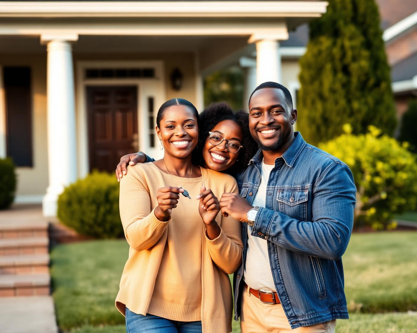 Future homeowners planning together